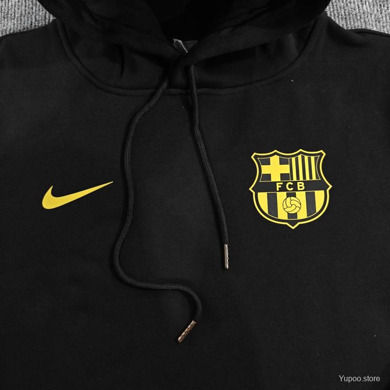 24/25 Barcelona Black Hoodie