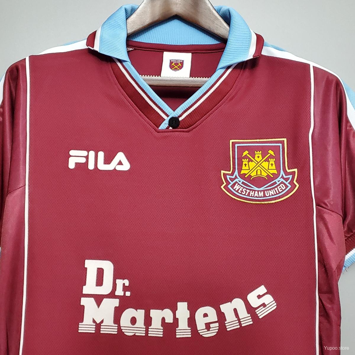 WEST HAM 99/01 HOME RETRO KIT