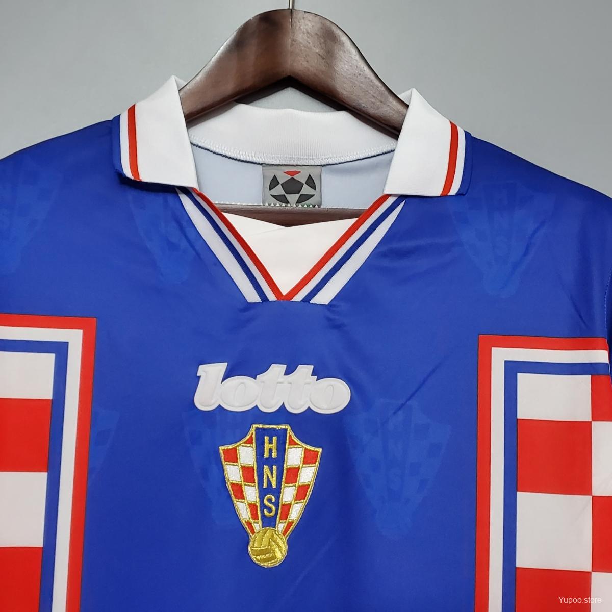 CROATIA RETRO HOME JERSEY 1998