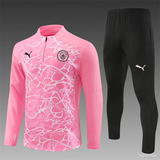 24/25 Manchester City Pink Tracksuit