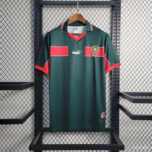 Retro 1998 Morocco Home Soccer Jersey