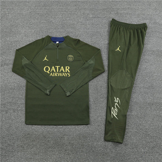 PSG 23/24 ARMY GREEN TRACKSUIT