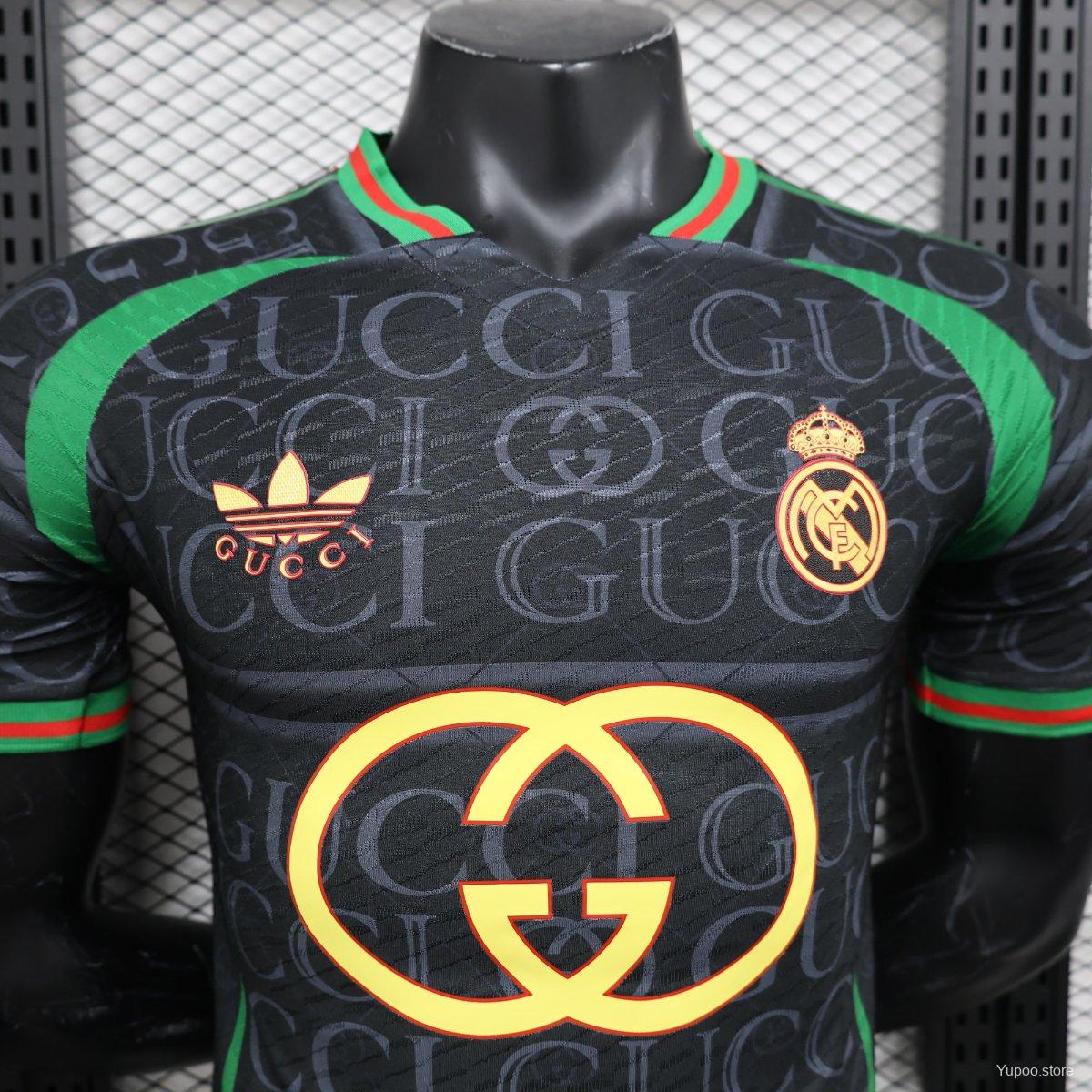 24/25 RM x GUCCI Black Special Jersey