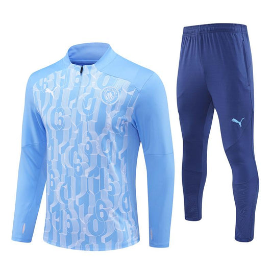 24/25 Manchester City Light Blue Tracksuit