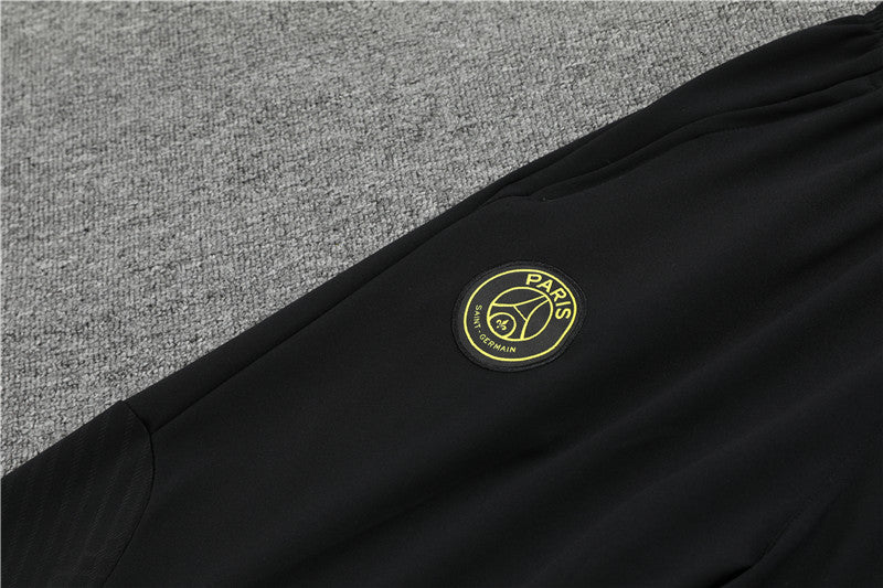 PSG 22/23 BLACK AND YELLOW TRACKSUIT