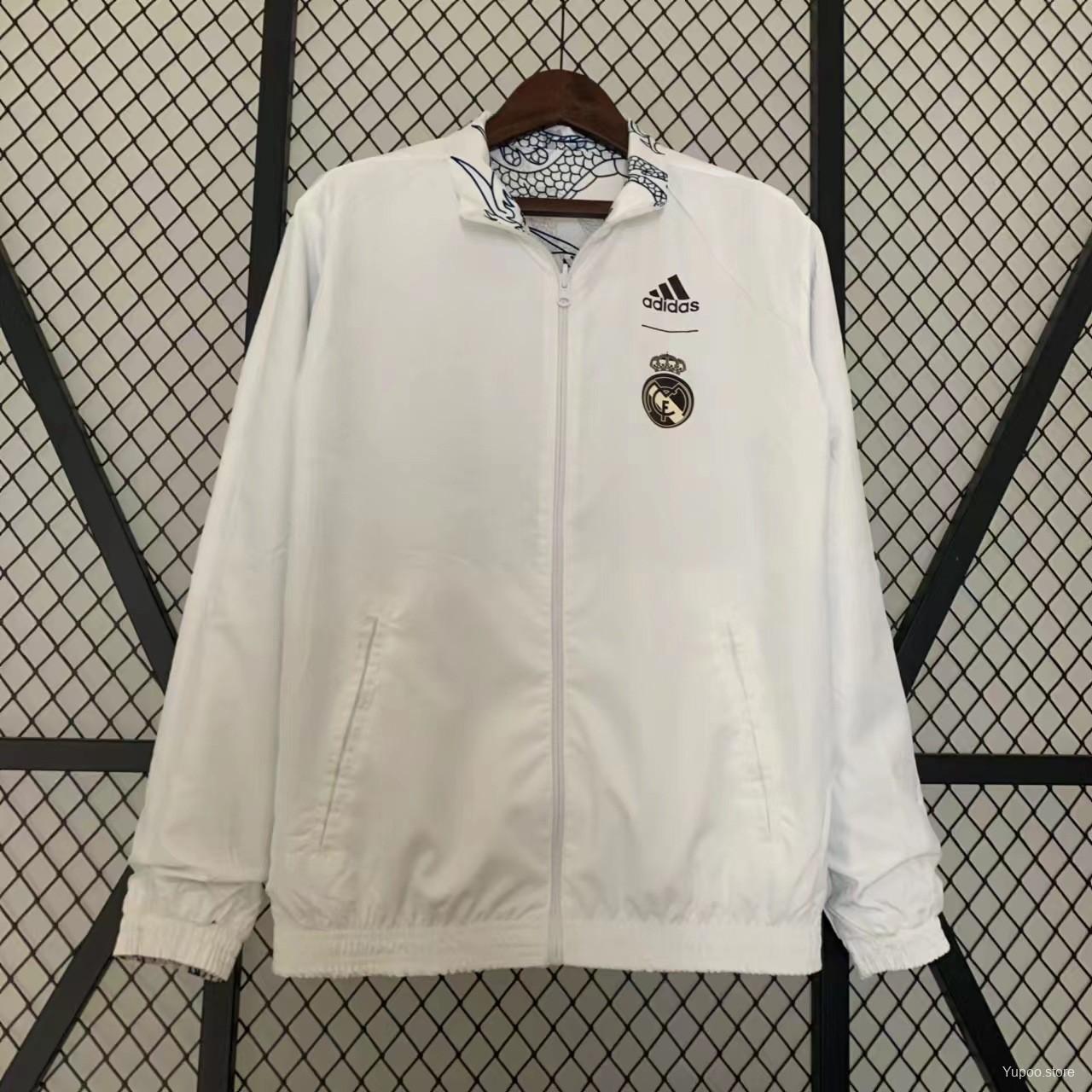 RM WHITE DRAGON REVERSIBLE ZIPPER JACKET 23/24