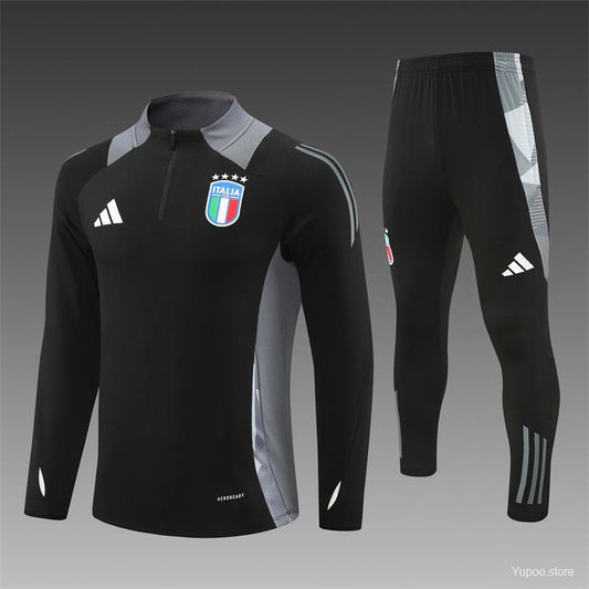 2024 Italy Black Tracksuit