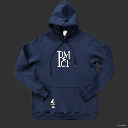 24/25 Real Madrid RMCF Navy Hoodie