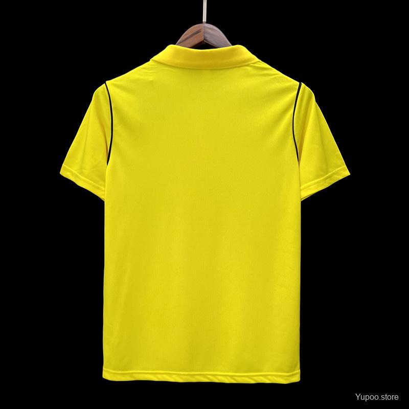 AL-ITTIHAD CLUB YELLOW POLO JERSEY 23/24