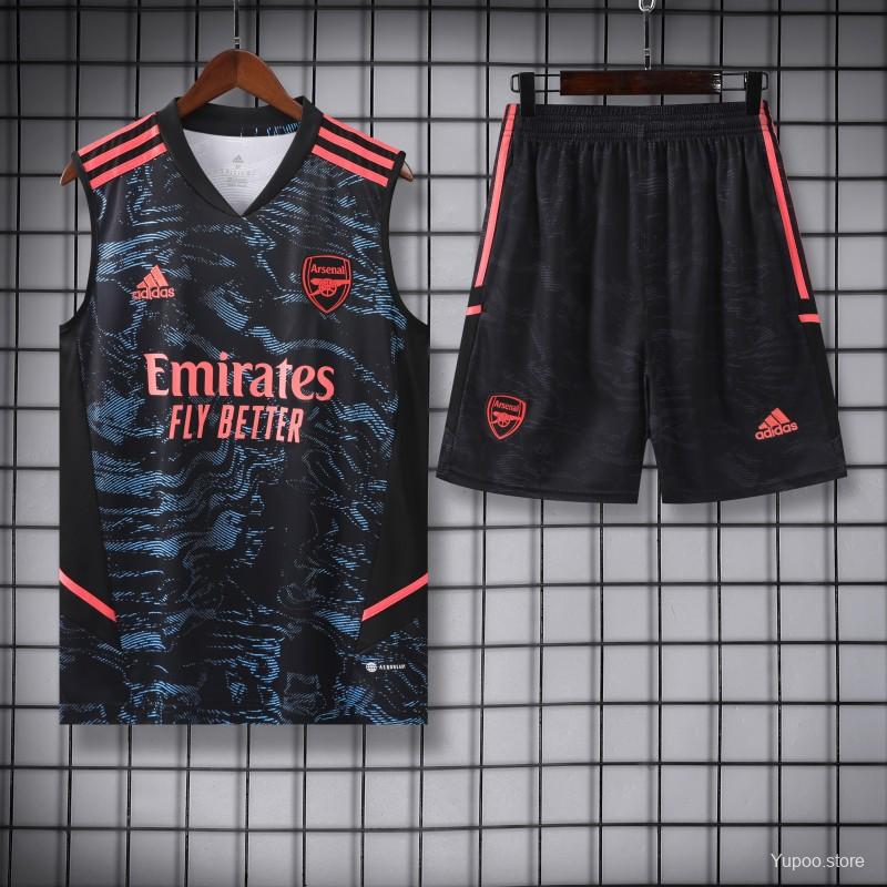 23/24 ARSENAL X BLACK PANTHER (CONCEPT) VEST + SHORTS