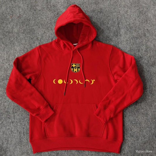 24/25 Barcelona x Coldplay Red Hoodie