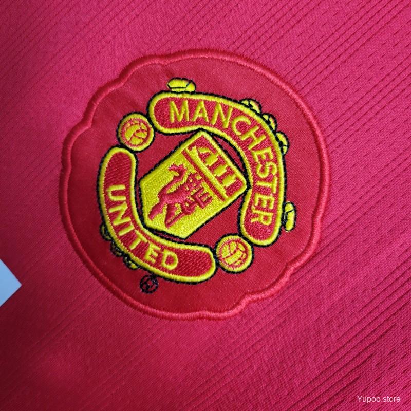 MANCHESTER UNITED 07/08 HOME KIT