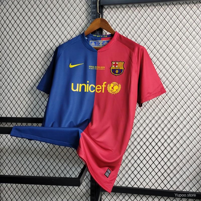 BARCELONA 08/09 HOME RETRO KIT