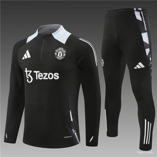 24/25 Manchester United Black Tracksuit