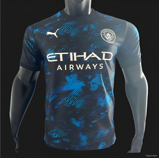 MANCHESTER CITY BLUE TRAINING JERSEY 23/24