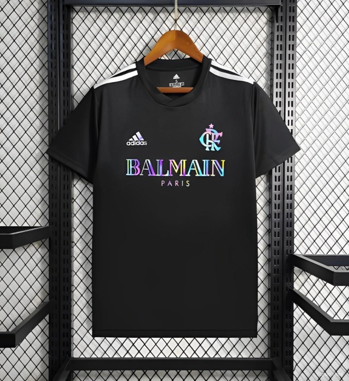 FLAMENGO X BALMAIN BLACK TRAINING KIT 24/25