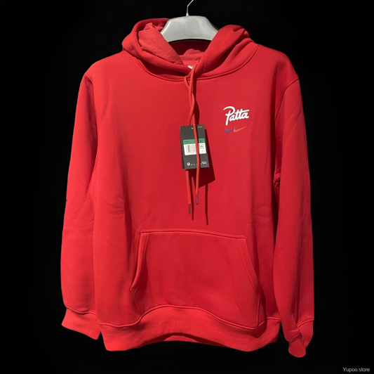 BARCELONA X PATTA RED HOODIE 23/24