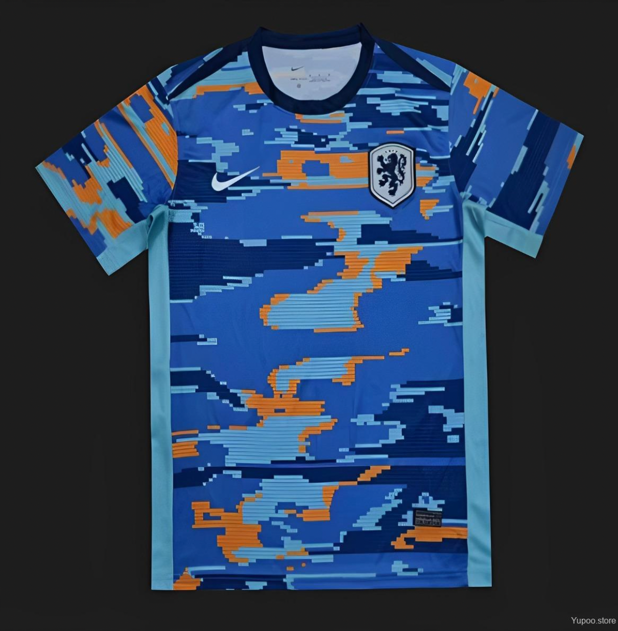 NETHERLANDS BLUE PRE-MATCH JERSEY 2024