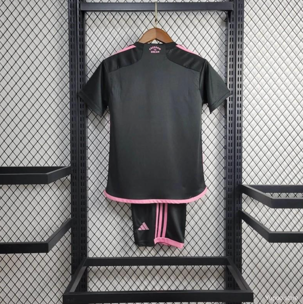 KIDS INTER MIAMI AWAY BLACK JERSEY 24/25