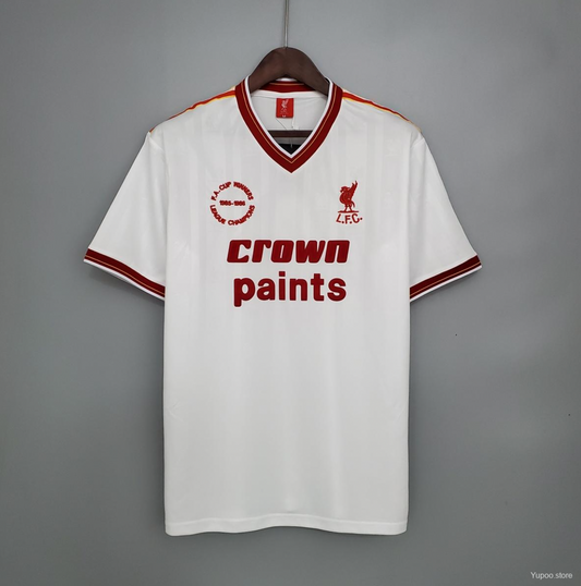 RETRO LIVERPOOL AWAY WHITE KIT 85/86