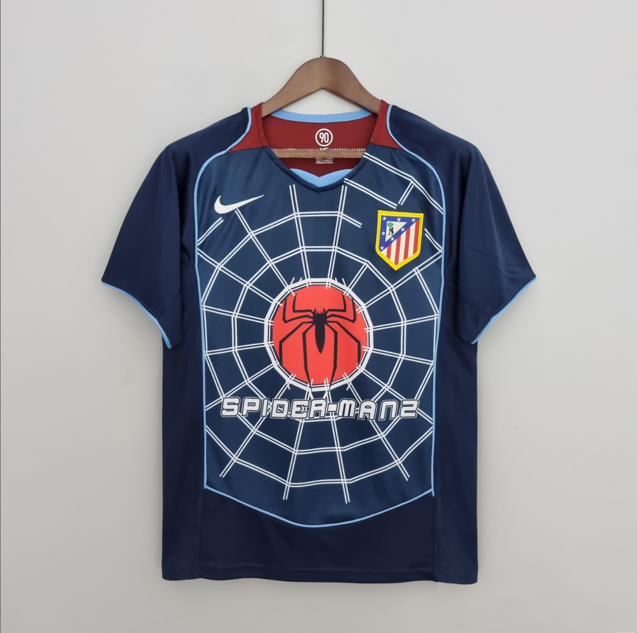 ATLETICO MADRID SPIDERMAN AWAY JERSEY 04/05