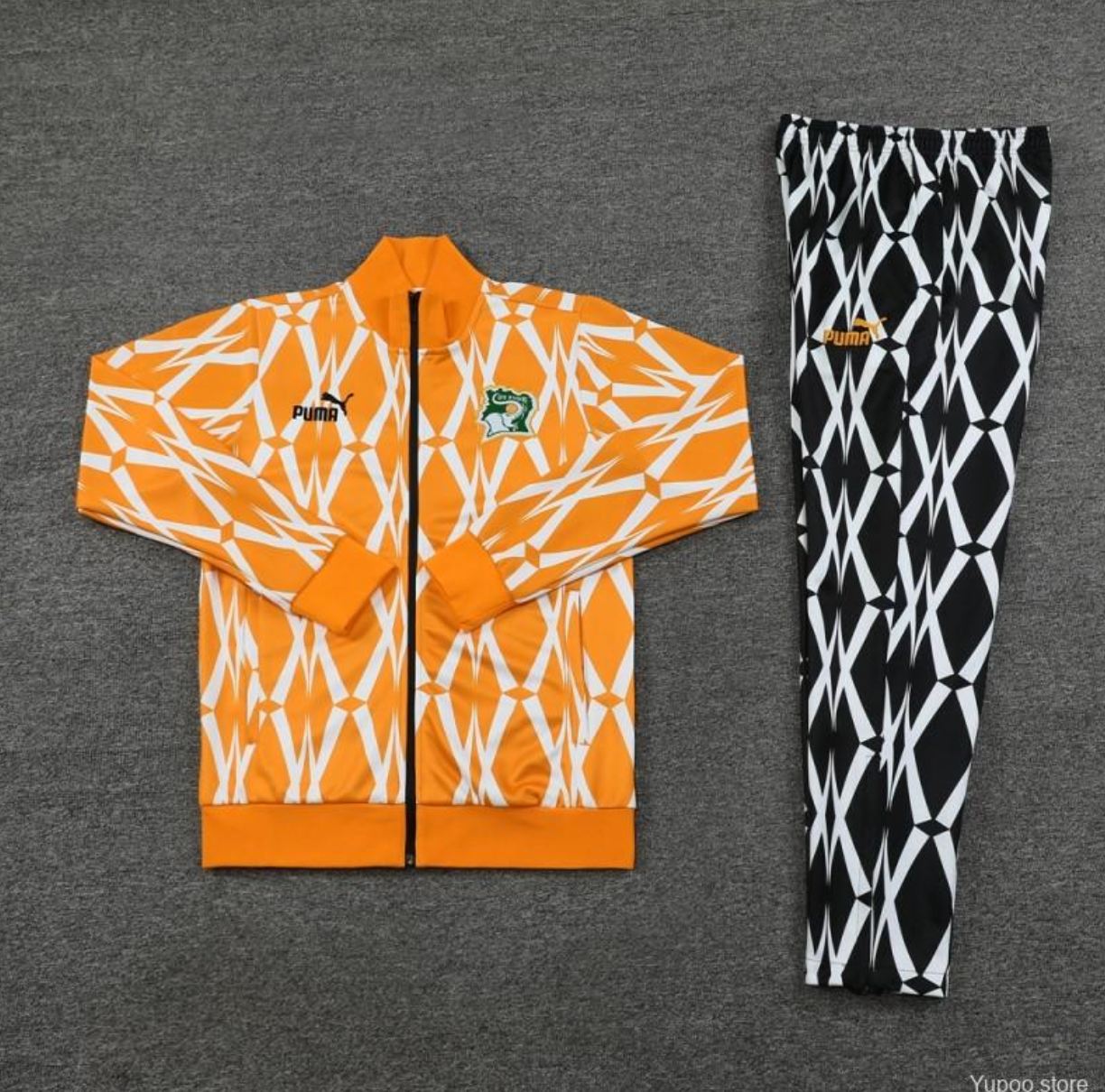 IVORY COAST ORANGE TRACKSUIT 2024