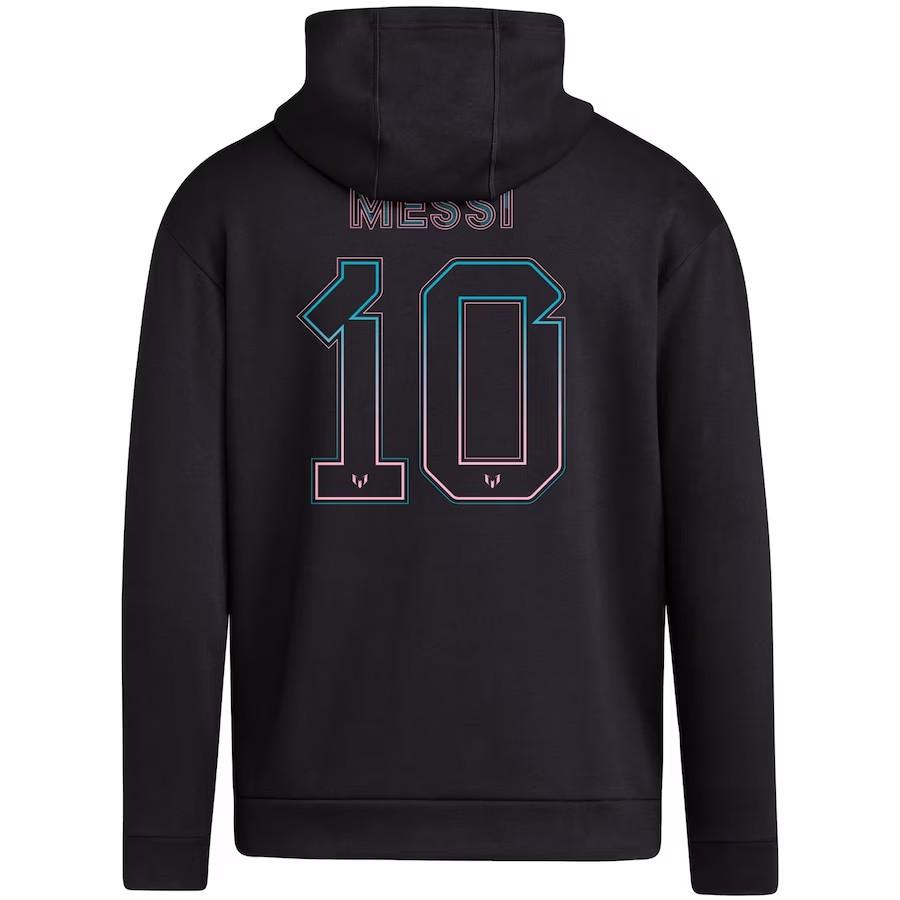 INTER MIAMI MESSI X ADDIDAS PULLOVER HOODIE