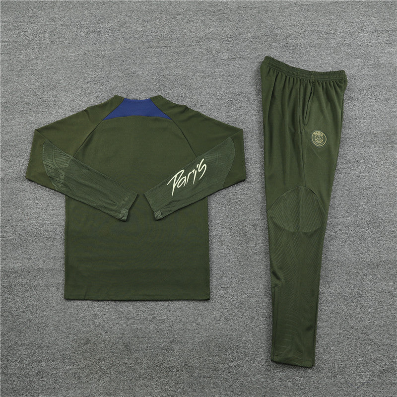 PSG 23/24 ARMY GREEN TRACKSUIT