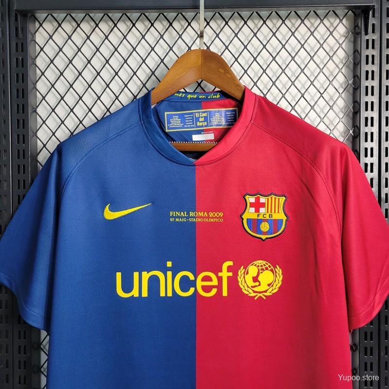 BARCELONA 08/09 HOME RETRO KIT